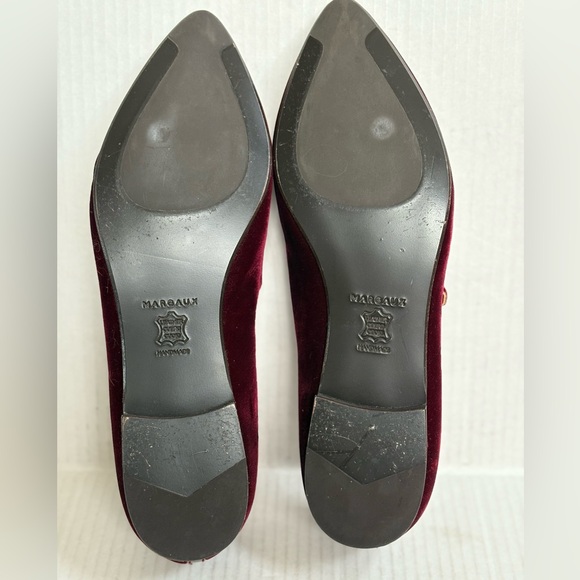 Margaux The Mary Jane velvet ballet flat Size 11 EU 42 - Picture 6 of 7